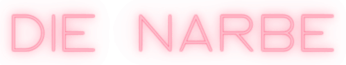 Die Narbe - LOGO Schriftzug
